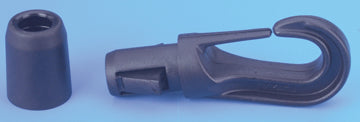 BAINBRIDGE A141BK 5/16IN PLASTIC LOCKING SHOCK CORD HOOK
