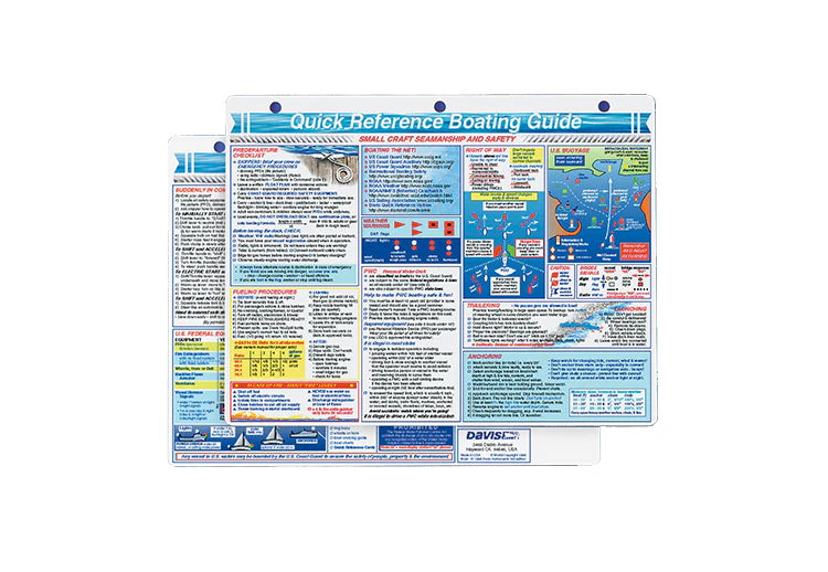 DAVIS 128 QUICK REFERENCE BOATING GUIDE