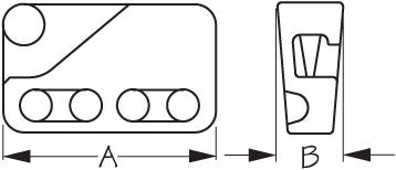 SEA DOG 327234-1 CLAMCLEAT® FENDER CLEAT/LARGE LOOP CLEAT WHITE