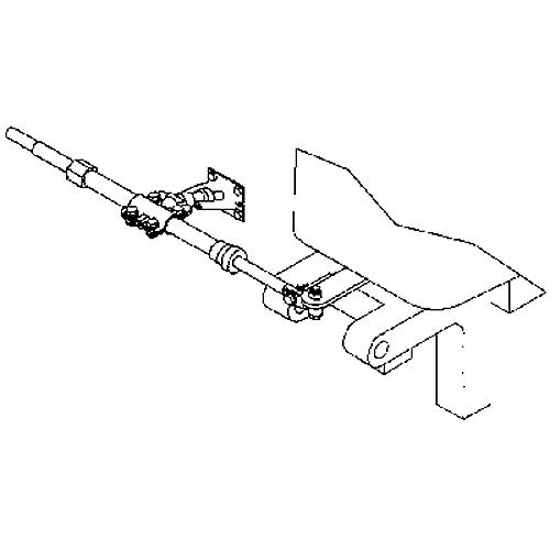 TELEFLEX SA27256P Transom Mount Steering Kit