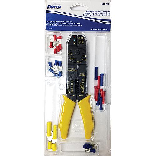 SIERRA EC01350 ELECTRIC CONNECTOR KIT W/ CRIMP TOOL