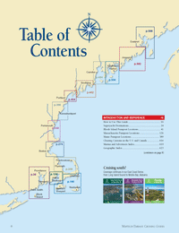 MAPTECH CGNEC-17 EMBASSY CRUISING GUIDE NEW ENGLAND COAST 17TH EDITION