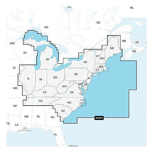 Navionics 010-C1370-30 Navionics+ Cartography, U.S. East