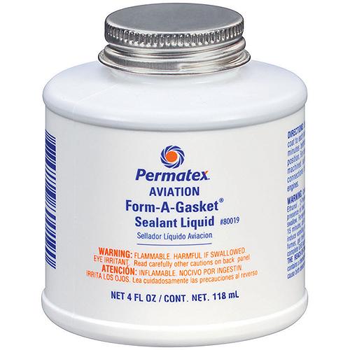 PERMATEX 80019 FORM A GASKET SEALANT LIQUID 4OZ