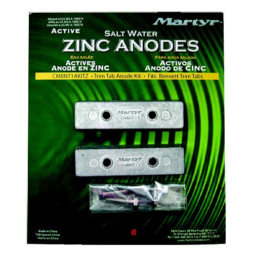 MARTYR CMBNT1AKITZ BENNETT TRIM TAB ANODE KIT