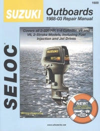 SELOC MANUAL 1600 SERVICE MANUAL - SUZUKI OUTBOARDS - 2 STROKE - 1988-2003