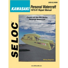 Seloc 032-2  Kawasaki Personal Watercraft Thru 1991