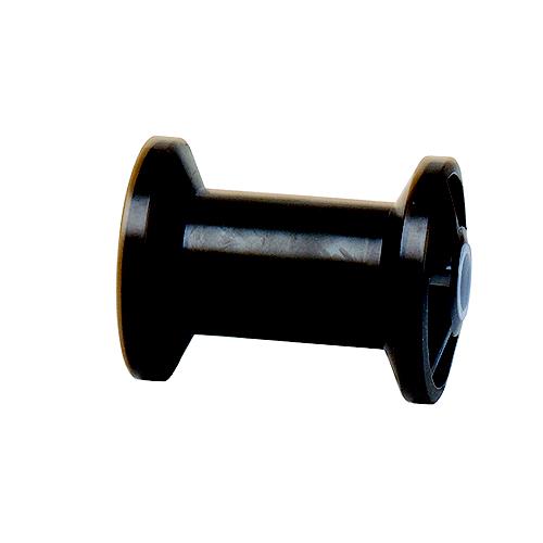 TIEDOWN 86479 SPOOL KEEL ROLLER 4IN 1/2ID BLK