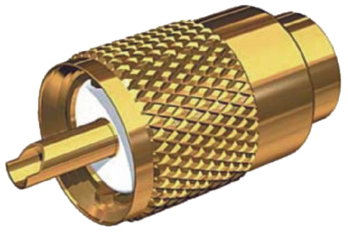 SHAKESPEARE PL259 CENTER PIN CONNECTOR (NON SOLDER)