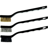 HYDE TOOLS 46660 MINI WIRE BRUSH ASSORTMRNT SS/B/N