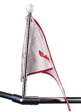 SEADOG 328110-1 FLAG POLE STAINLESS STEEL 1/2" X 13 3/16"