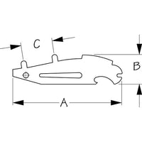 SEADOG 335695 UNIV DECK FILL KEY