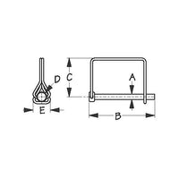 SEADOG 751011-1 COUPLER PIN 5/16IN