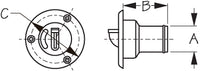 SEADOG 357034-1 WASTE DECK FILL KEYLESS CAP