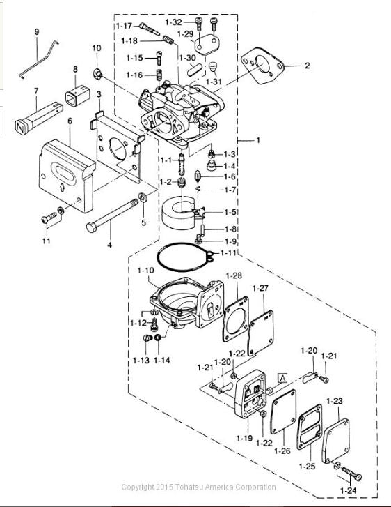 TOHATSU 369-03182-0 GASKET