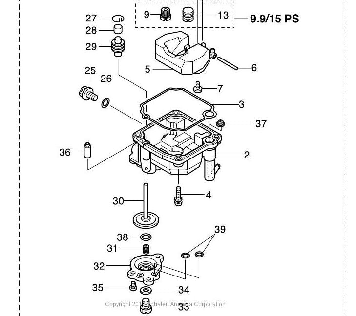 TOHATSU 3BJ-03243-0 O RING
