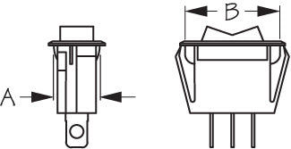 SEADOG 420441-1 ROCKER SWITCH ON/OFF ILLUMINATED