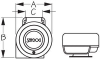 SEA DOG 431115-1 SINGLE MINI COMPACT HORN