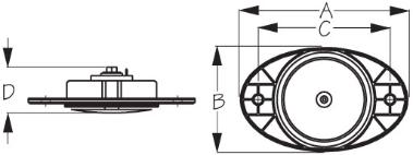 SEADOG 4312501 DROP-IN HIDDEN HORN V.3