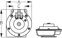 SEADOG 431310-1 MINI HIDDEN HORN