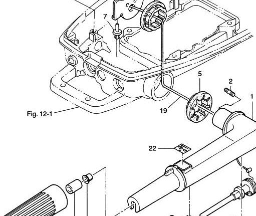 TOHATSU 369-63102-0 TILLER BUSHING
