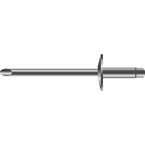 SEACHOICE 59773 3/16" X 1/4" BLIND RIVET 4 PACK