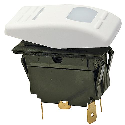 SEACHOICE 11011 ILLUM ROCKER SWITCH MOM (ON)-OFF-ON