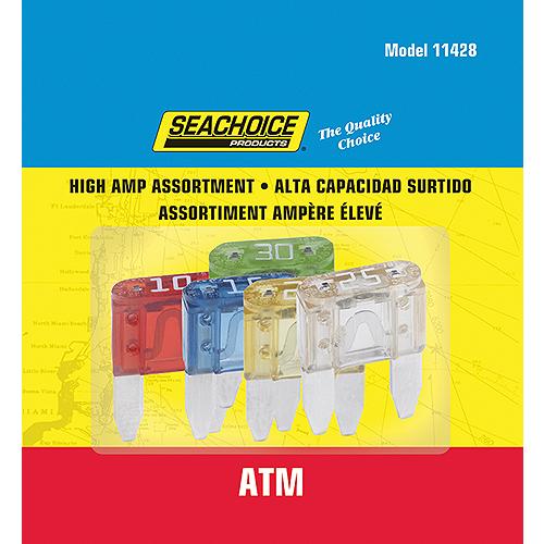 SEACHOICE  11428 5PC HIGH AMP ATM FUSES