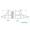 SEACHOICE 12711 20 AMP WATERTIGHT FUSE HOLDER