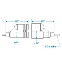 SEACHOICE 12711 20 AMP WATERTIGHT FUSE HOLDER