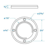 SEACHOICE 18261 SCUPPER VALVE