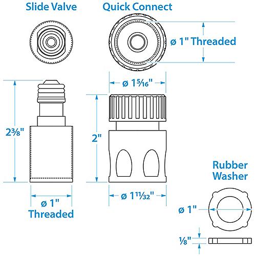 SEACHOICE 18411 OUTBOARD FLUSH KIT MERC