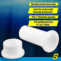 SEACHOICE 19121 DRAIN TUBE 3/4IN TO 2 1/2IN