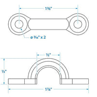 SEACHOICE 28831 CPZ EYE STRAP 4PK