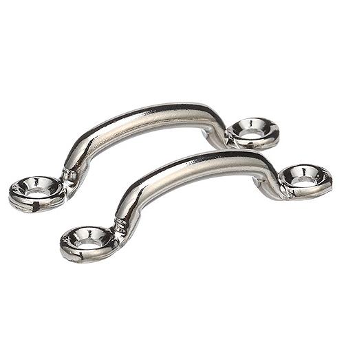 SEACHOICE 28841 STRAP EYE NKL PLATED BRASS