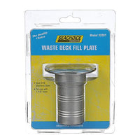 SEACHOICE 32281 WASTE DECK FILL PLATE SS