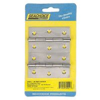 SEACHOICE 34921 BUTT HINGE SS 2 X 3   2PK