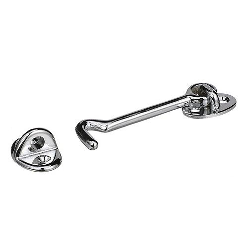 SEACHOICE 36141 3IN CABIN DOOR HOOK CHROME/BRASS