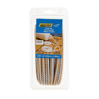 SEACHOICE 40991 3/8 X 6 GOLD/WHITE FENDER LINES 2 PK