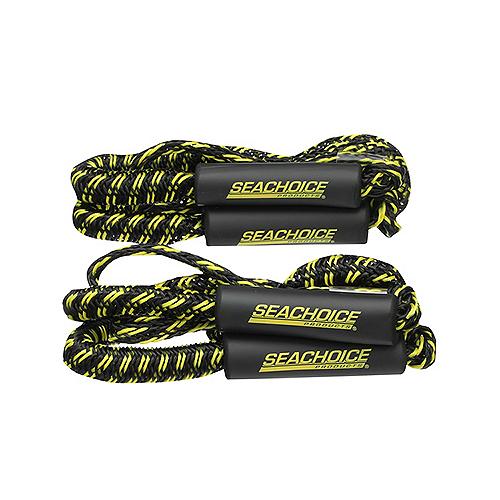 SEACHOICE 42481 Bungee/Stretch Dock Line, Stretches 6' - 9', 1 pair