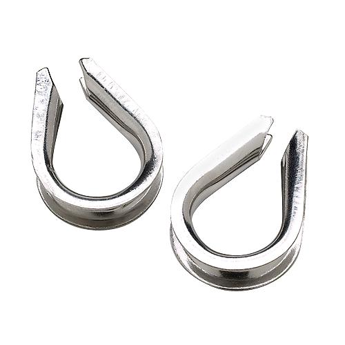 SEACHOICE 43431 ROPE THIMBLE-SS-1/2 2 PACK