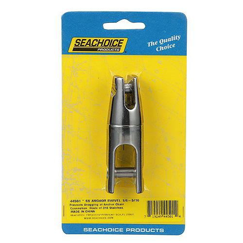 Seachoice 44501 Stainless Steel Anchor Swivel - 3-1/2IN Long - 1,700 Lb. Working Load