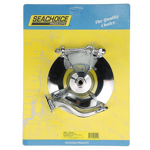 SEACHOICE 46021 6" CHROME PLATED BRASS FOG BELL