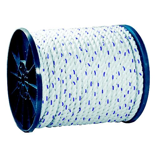 SEACHOICE 40790-FT TWIST NYLON ROPE WHITE 1/4" PER FT