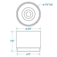 SEACHOICE 51501 BEARING PROTECTOR 1.98IN