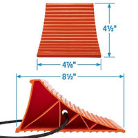 SEACHOICE 52110 ORANGE WHEEL CHOCK