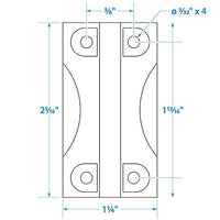 SEACHOICE 76901 IGLOO COOLER HINGES