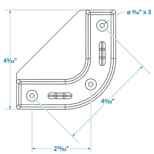 SEACHOICE 76991 COOLER MOUNTING KIT