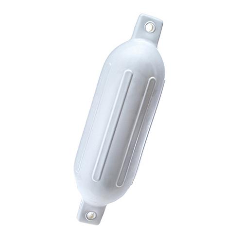 SEACHOICE 79021 TWIN EYE RIBBED FENDER 6.5IN X 23IN WHITE