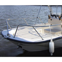SEACHOICE 79021 TWIN EYE RIBBED FENDER 6.5IN X 23IN WHITE